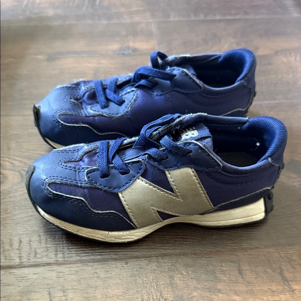 Kids Blue Sneakers - Picture 3 of 4